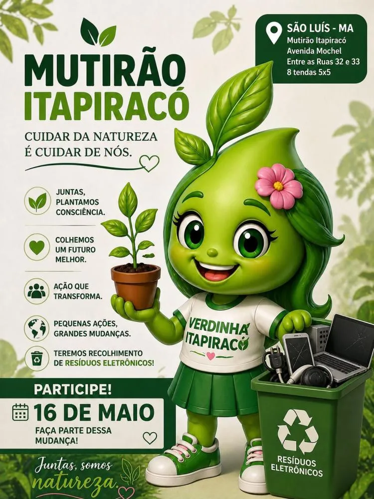 Mutirão Itapiracó avança na organização e se prepara para gincana ambiental