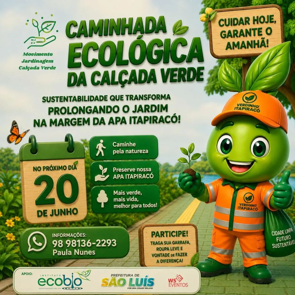 Caminhada Ecológica da Calçada Verde
