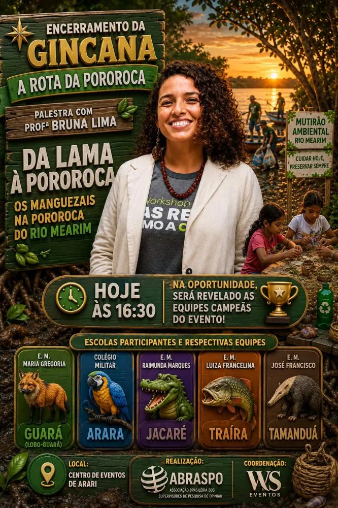 Encerramento da Gincana Ambiental – Rota da Pororoca 2026
